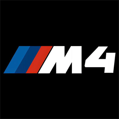 BMW M4 1st Gen Premium Door Puddle Lights Various Designs 2014-2020