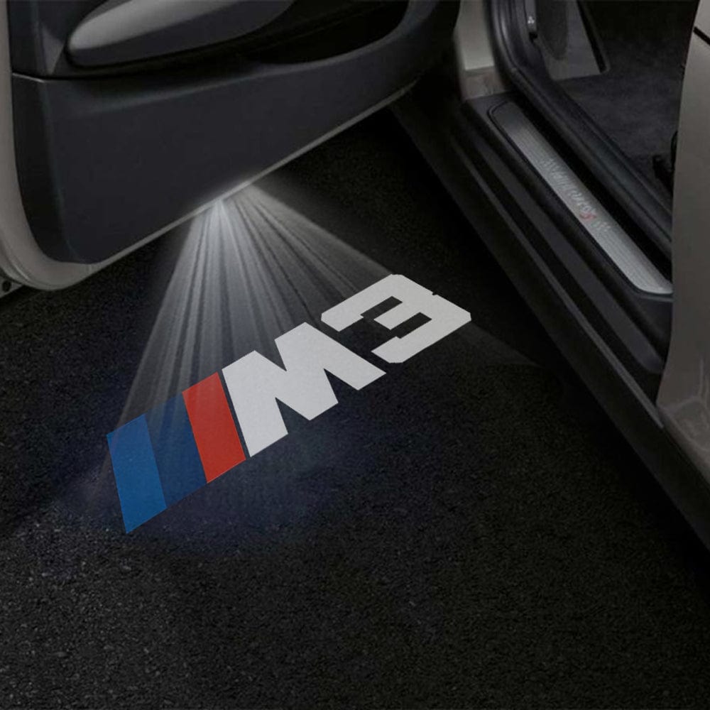 BMW M3 5th Gen F80 Premium Door Puddle Lights Various Designs 2014-2019