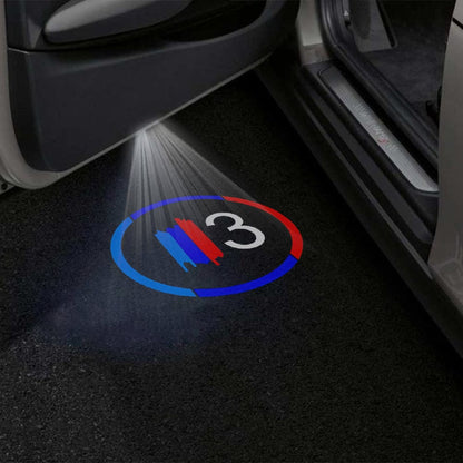 BMW M3 3rd/4th Gen Premium Door Puddle Lights Various Designs 2000-2013