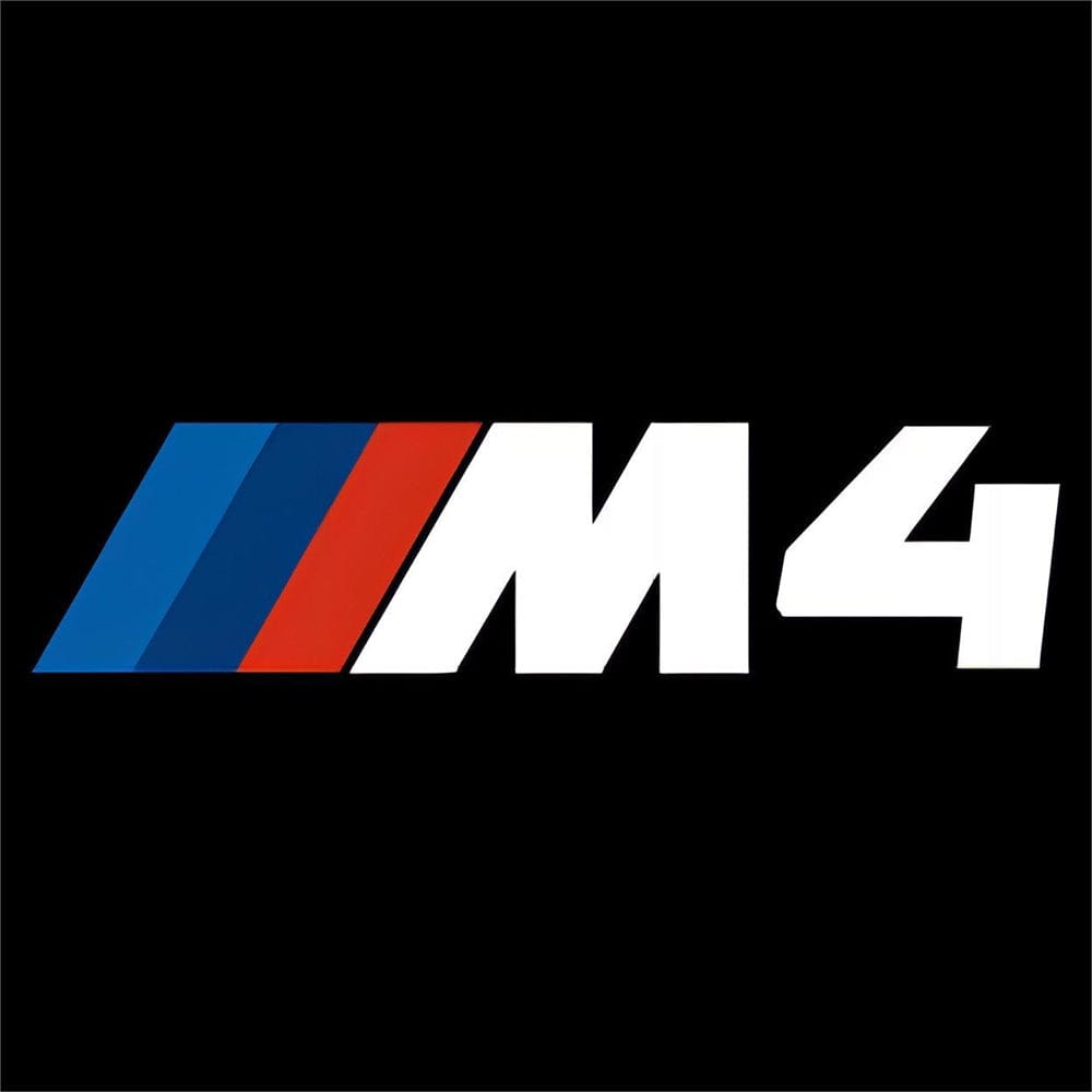 BMW M4 2nd Gen Premium Door Puddle Lights Various Designs 2020-2026