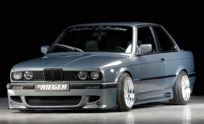 BMW E30 Rieger Side Skirts - Vented Type 1