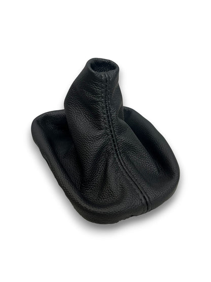 For BMW E36 E46 Manual Shift Boot and Retainer Frame Genuine Top Grain Leather