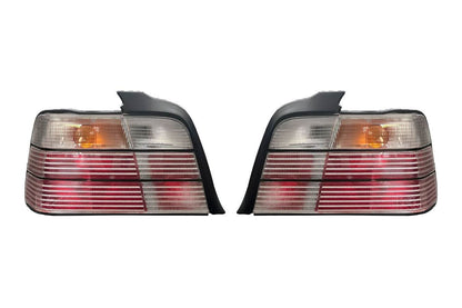BMW E36 Sedan Clear OEM Style Tail Lights (1990-1999)