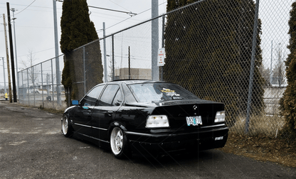 BMW E36 Sedan Custom Clear Tail Lights V3 (1992-1999)