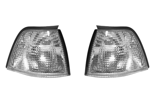 BMW E36 Sedan/Compact Clear Corner Lights (1992-1999)