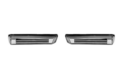 BMW E38 7-Series E46 M3 Crystal Light Bar Clear/Smoke Lens Amber/White LED Side Marker Light (1995-2006)