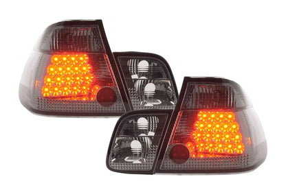 BMW E46 Sedan Smoked Altezza Style LED Taillights - Pre Face Lift (1998-2001)