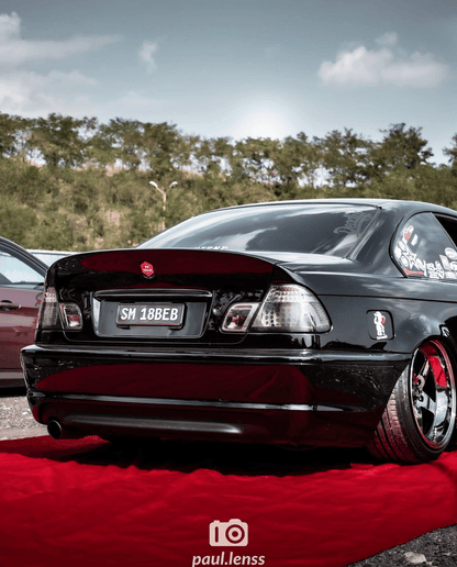 BMW E46 Coupe Clear Smoked Led Tailights