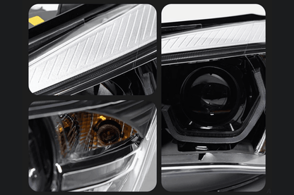 BMW E84 X1 Modern Style Angel Eye HID Bi-Xenon Headlights (2010 - 2015)