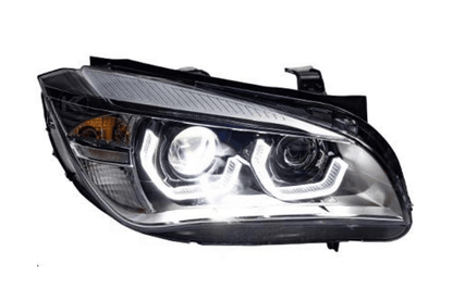 BMW E84 X1 Modern Style Angel Eye HID Bi-Xenon Headlights (2010 - 2015)