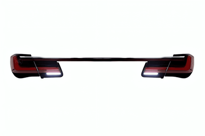 BMW F02 7 Series Red LED Luxury Beam Style Tail Lights (2008 - 2015)