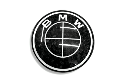 BMW Roundel Emblem Covers - Full Carbon Fiber