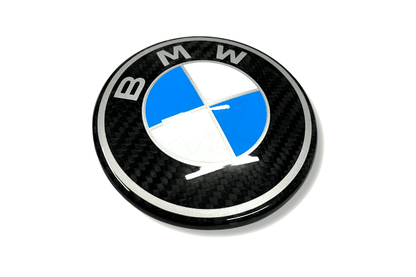 BMW Roundel Emblem Covers - OEM Style Carbon Fiber Emblem