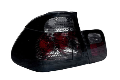 BMW Series 3 E46 Sedan Black Lens Tail Lights (1998-2001)