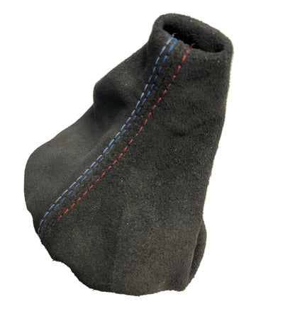 Genuine SUEDE Parking Brake Shift Boot & Console Cover In M/Stitch For 1991-2005 BMW E36 46