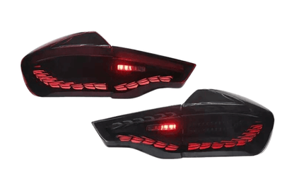 BMW X3 G01 iX3 G08 LED GTS / Dragon Scale Style Taillights (Red or Black) (2019-2022)