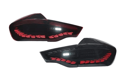BMW X3 G01 iX3 G08 LED GTS / Dragon Scale Style Taillights (Red or Black) (2019-2022)
