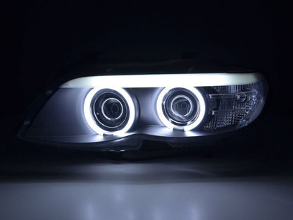 BMW X5 E53 CCFL Black Angel Eyes LED Headlights (2003-2006)