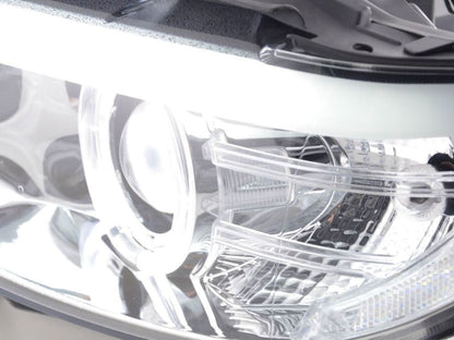 BMW X5 E53 Chrome Angel Eye LED Head Lights (2003-2006)