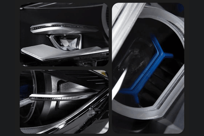 BMW X5 F15 F16 Laser Style Blue Accent Headlights Upgrade (2012 - 2019)