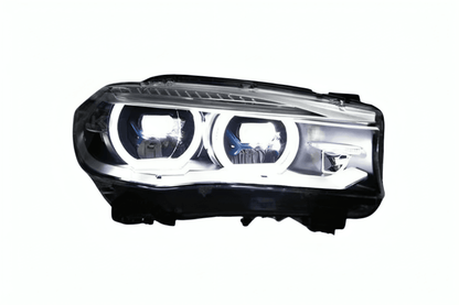 BMW X5 F15 F16 Laser Style Blue Accent Headlights Upgrade (2012 - 2019)
