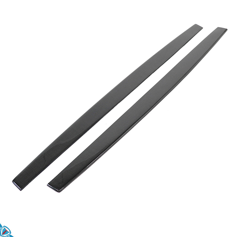 2014-2020 BMW 4 Series & M3/M4 (F32/F33/F80/F82) M Performance Style Carbon Fiber Side Skirt Extensions | FYBR Aerodynamics