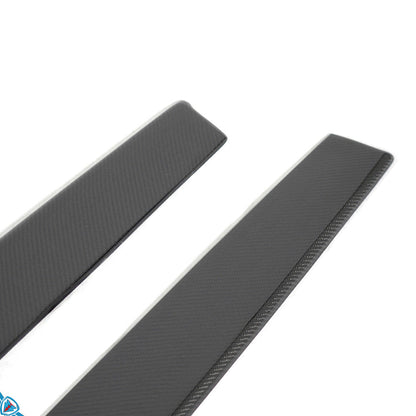 2014-2020 BMW 4 Series & M3/M4 (F32/F33/F80/F82) M Performance Style Carbon Fiber Side Skirt Extensions | FYBR Aerodynamics