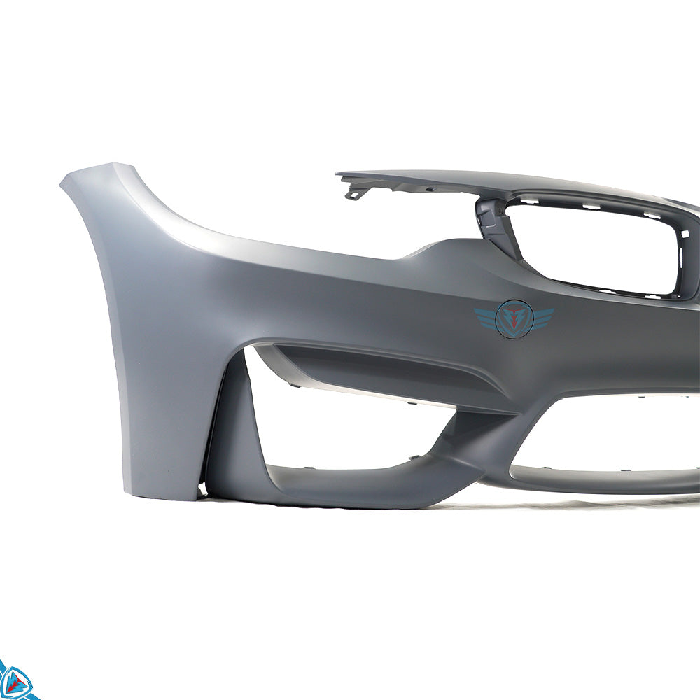 2014-2020 BMW M3 (F80) & M4 (F82/F83) Euro Spec Polypropylene Front Bumper Panel | E3Tuning