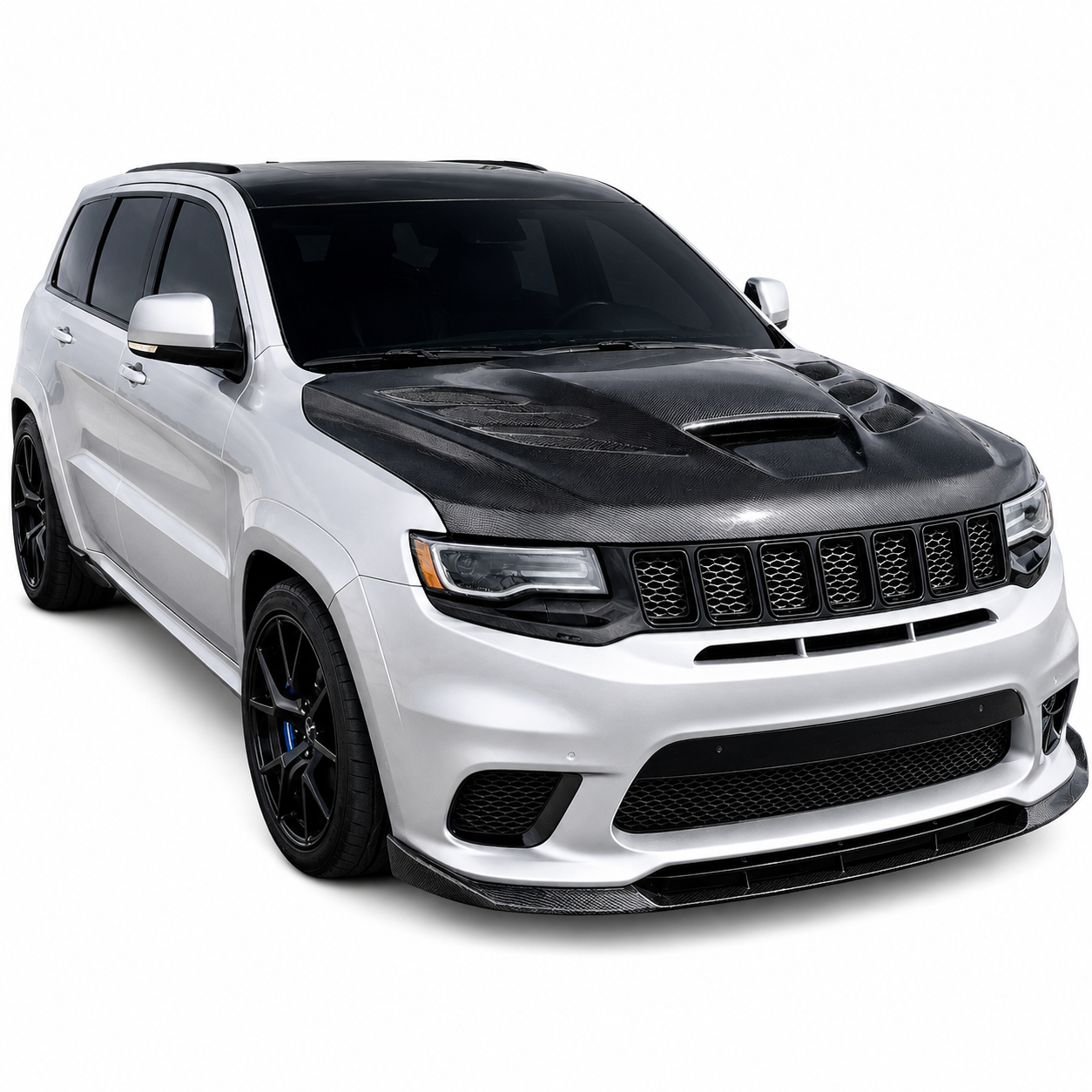 Jeep Grand Cherokee Carbon Fiber Sniper Hood