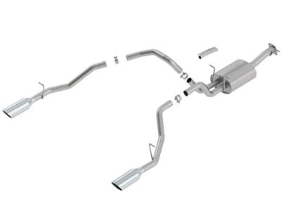 EXHAUST CATBACK SS SPLIT REAR