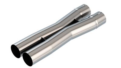 PIPE X-CROSSOVER SS 2.50IN