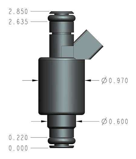 83 lb/hr Performance Fuel Injectors - Set of 8