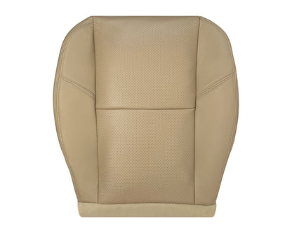 2007-2014 Chevy Silverado Suburban Tahoe Perforated Seat Cover in Light Cashmere Tan: Choose From Variation