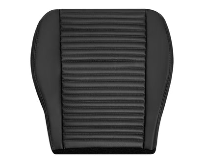 2003-2004 Ford Mustang Mach 1 ONE Replacement Leather Seat Cover in Ebony Black: Choose From Variation