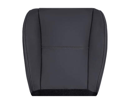 2014-2016 For Subaru Forester Leather Driver OR Passenger Bottom Seat Cover In Platinum Gray