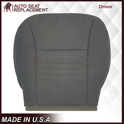 2006-2008 Dodge Ram 1500 ST Work Truck Base Replacement Seat Cover In Gray
