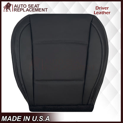 2015-2018 Subaru Outback Replacement Black Perforated Seat Covers: Choose Your Side