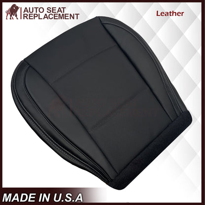 2015-2018 Subaru Outback Replacement Black Perforated Seat Covers: Choose Your Side