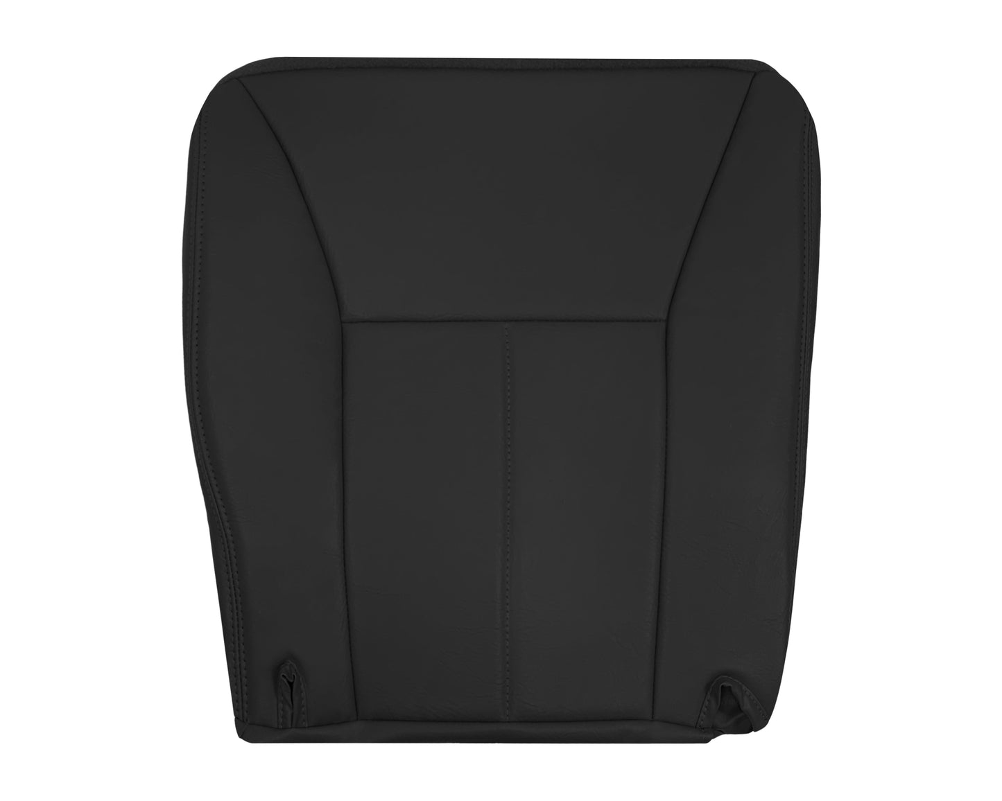 1998-2002 Dodge Ram 1500 Base Work Truck SINGLE CAB Seat Cover in Agate Very Dark Gray Vinyl