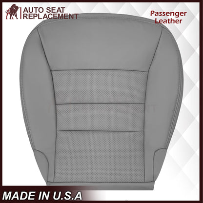 2005-2013 Chevy Corvette Replacement Seat Covers: C6 Gray Perforated