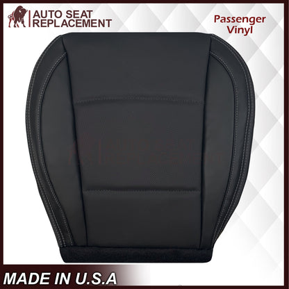 2015-2018 Subaru Outback Replacement Black Perforated Seat Covers: Choose Your Side