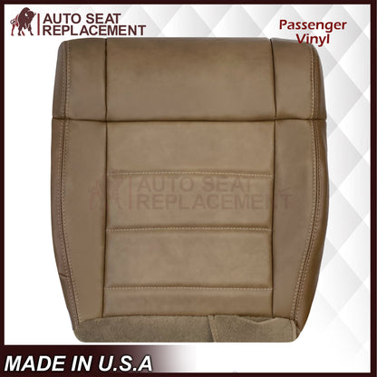 2007-2012 Jeep Wrangler-Replacement Driver OR Passenger Seat Cover In Dark Saddle Brown