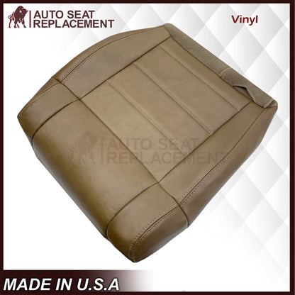 2007-2012 Jeep Wrangler-Replacement Driver OR Passenger Seat Cover In Dark Saddle Brown