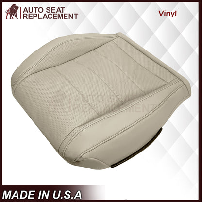 2020 - 2025 Mercedes Benz GLE350 GLE450 Bottom Perforated Replacement Seat Cover In Light Tan (Beige)