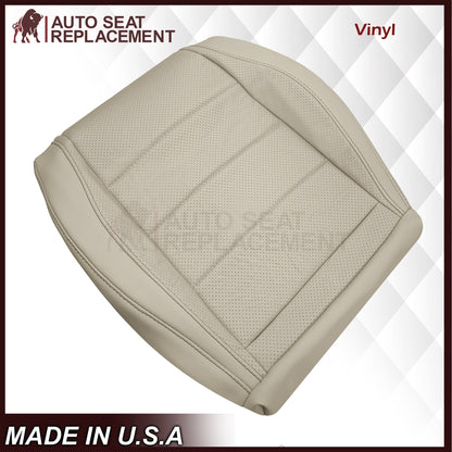 2020 - 2025 Mercedes Benz GLE350 GLE450 Bottom Perforated Replacement Seat Cover In Light Tan (Beige)