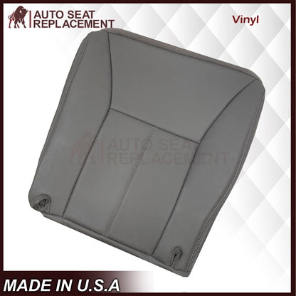 1998-2002 Dodge Ram 1500 2500 3500 Single Cab Driver OR Passenger Bottom Seat Cover in Mist Gray: Choose From Variation