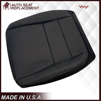 2005 - 2008 Acura TL Driver Or Passenger Seat Covers In Black: Choose Leather OR Synthetic Leather