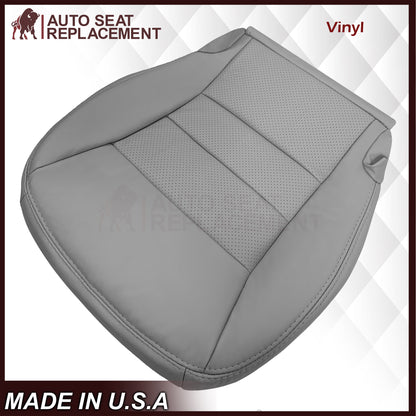 2005-2013 Chevy Corvette Replacement Seat Covers: C6 Gray Perforated