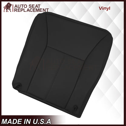 1998-2002 Dodge Ram 1500 Base Work Truck SINGLE CAB Seat Cover in Agate Very Dark Gray Vinyl