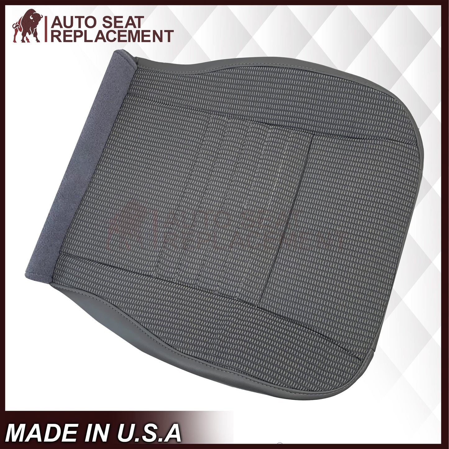 2006-2008 Dodge Ram 1500 ST Work Truck Base Replacement Seat Cover In Gray
